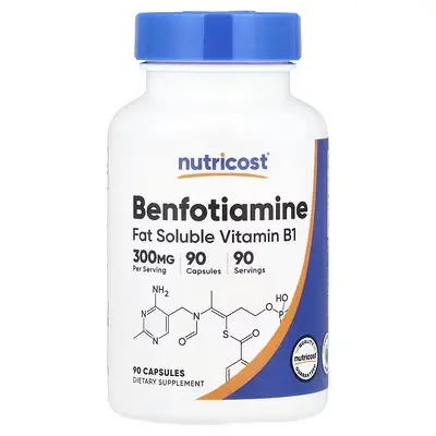 Nutricost Benfotiamine 300 MG Capsules